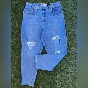 Levi's Women's SilverTab High Waisted Mom Jeans Retro Baggy Stretch Denim 32x27